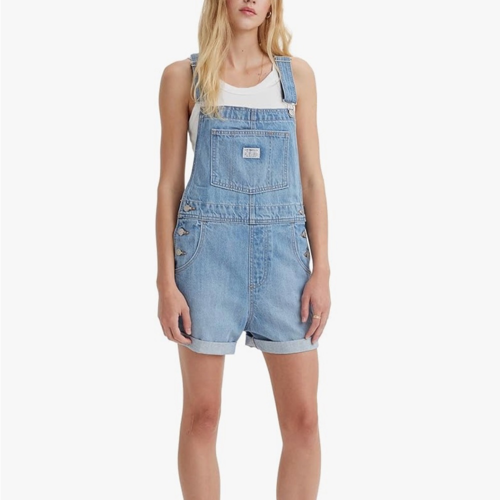 Levi's Women's Vintage Short Overalls